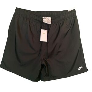 Nike Mens Athletic Shorts XXL Tall Standard Fit Above Knee Mesh Lined Black NWT